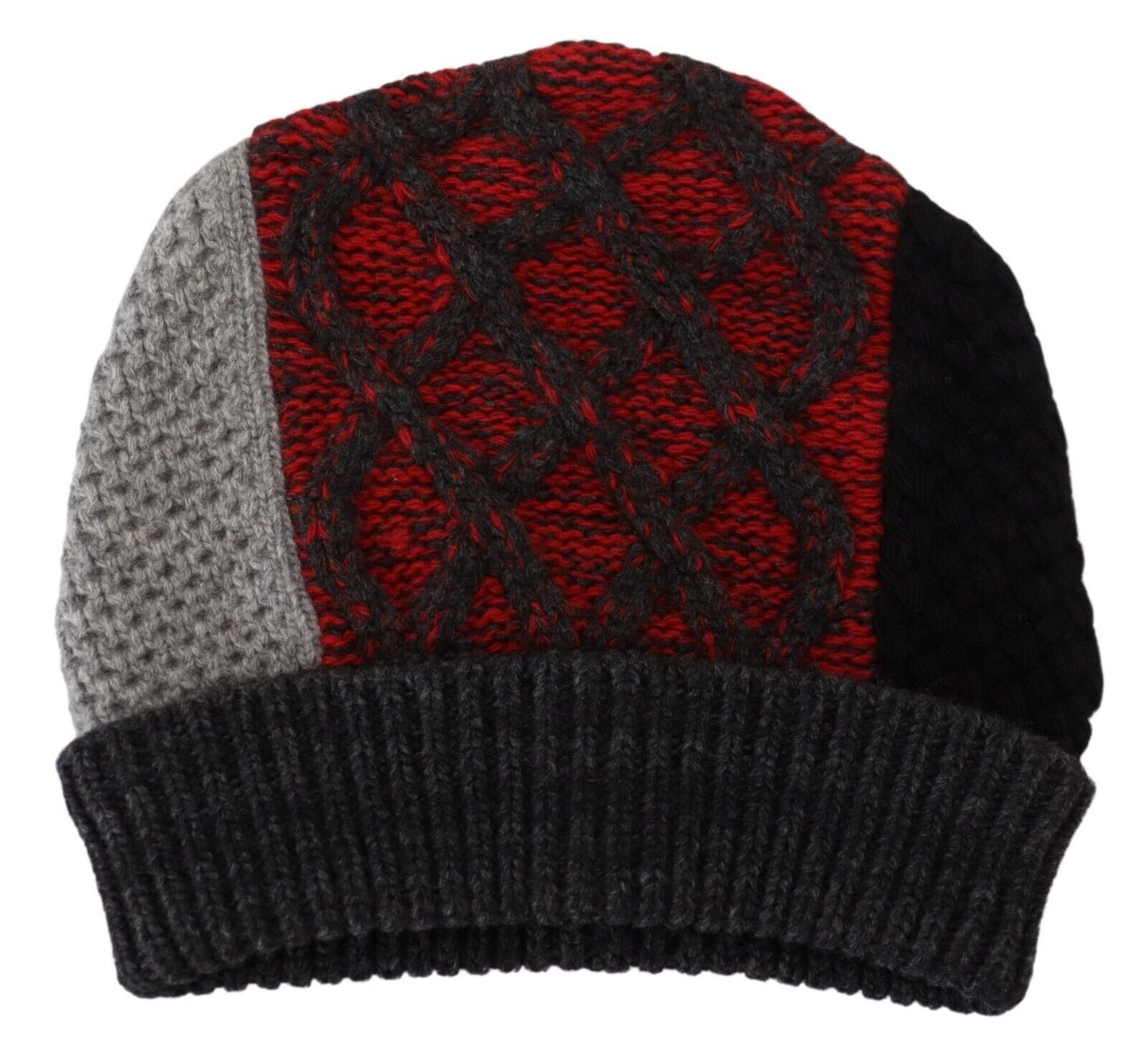 Multicolor Virgin Wool Cashmere Beanie