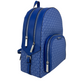 Jaycee Electric Blue Large Zip Pocket Backpack Bookbag Bag