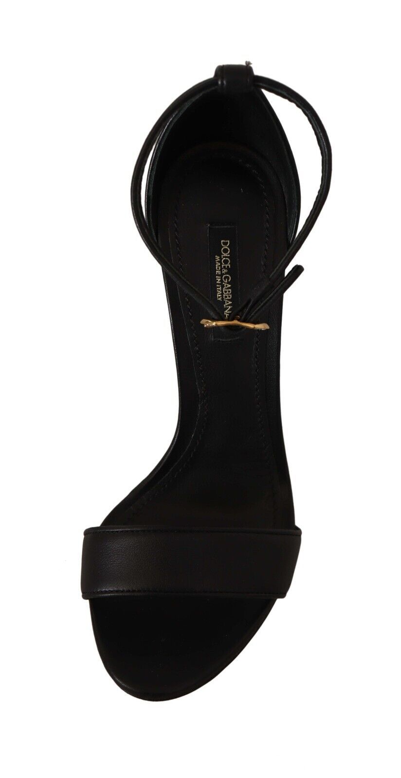 Elegant Ankle Strap Heels with Iconic DG Logo