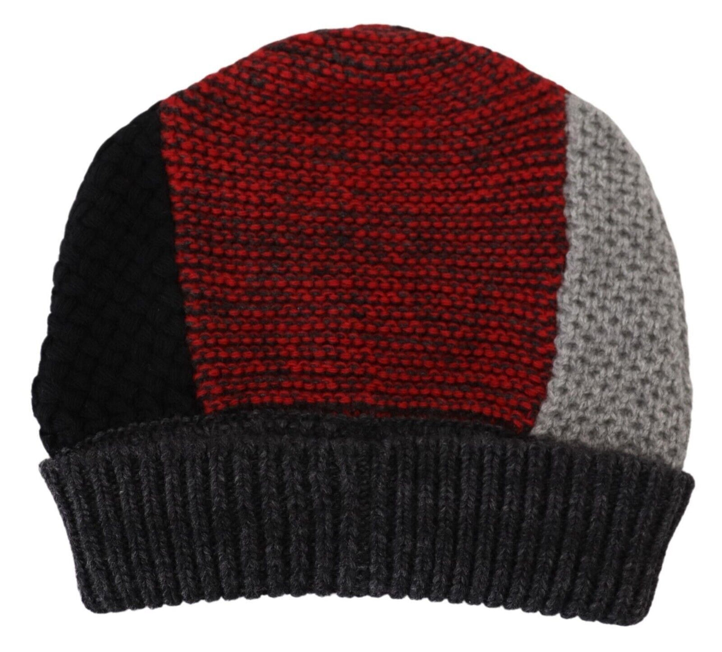 Multicolor Virgin Wool Cashmere Beanie