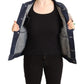 Dark Blue Button Down Long Sleeves Denim Jacket