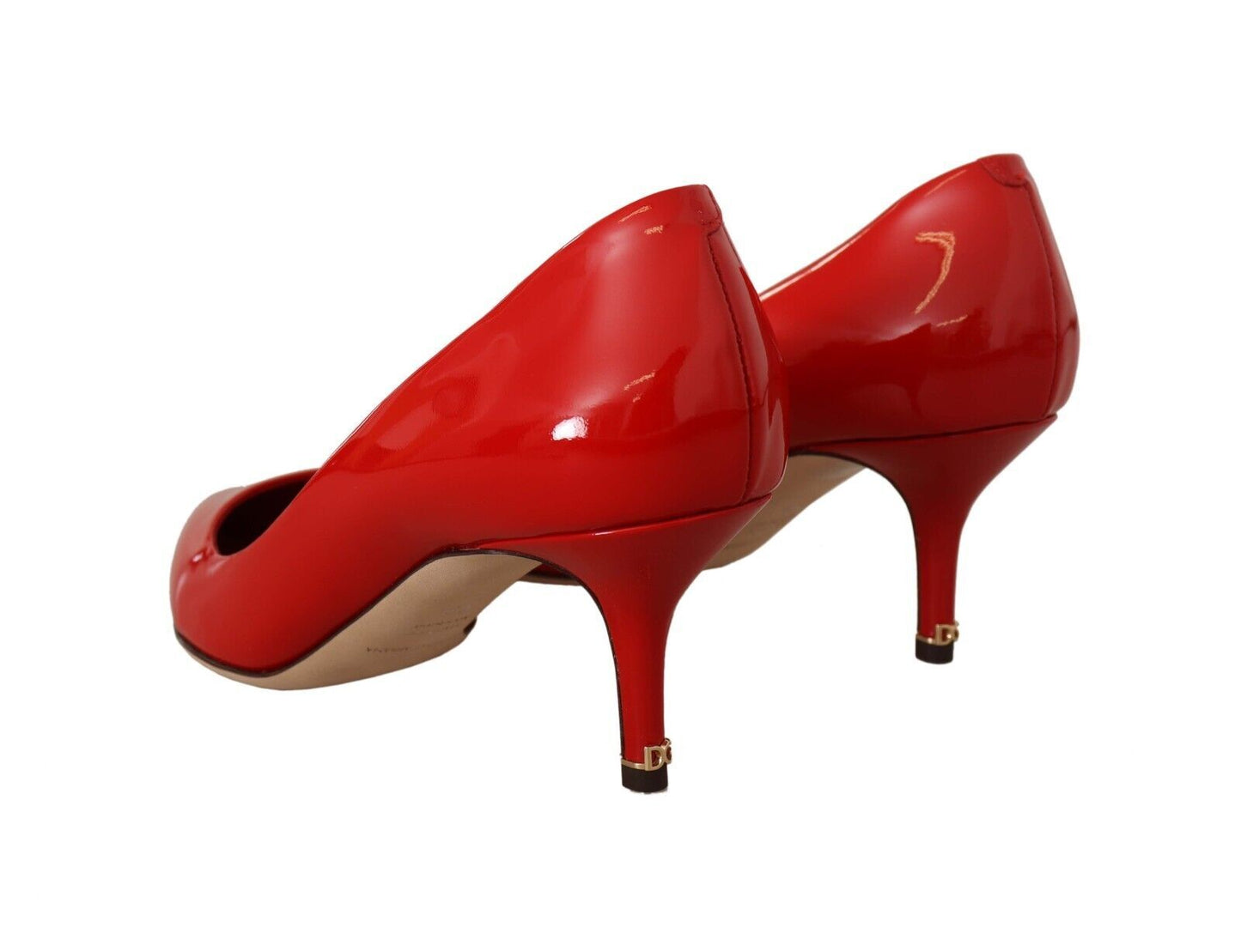 Red Patent Leather Heels - Timeless Elegance