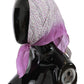 Pink Bandana Head Wrap Foulard Square Scarf