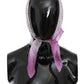 Pink Bandana Head Wrap Foulard Square Scarf