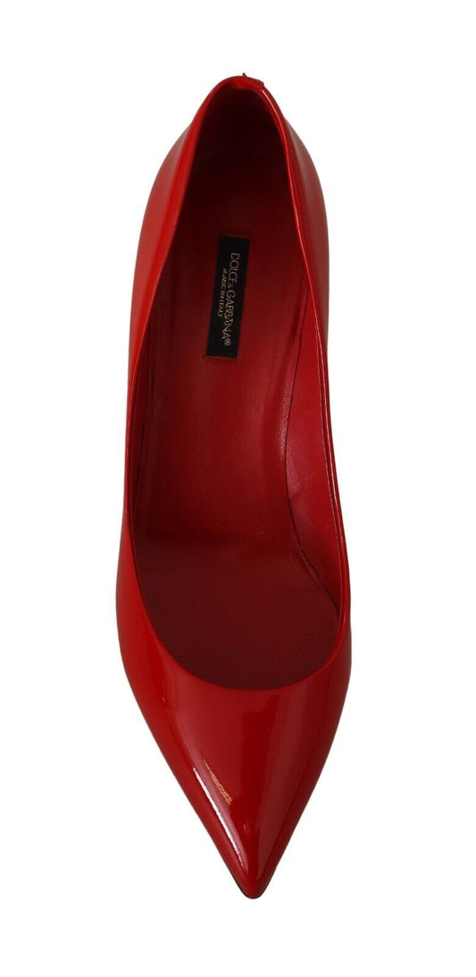 Red Patent Leather Heels - Timeless Elegance