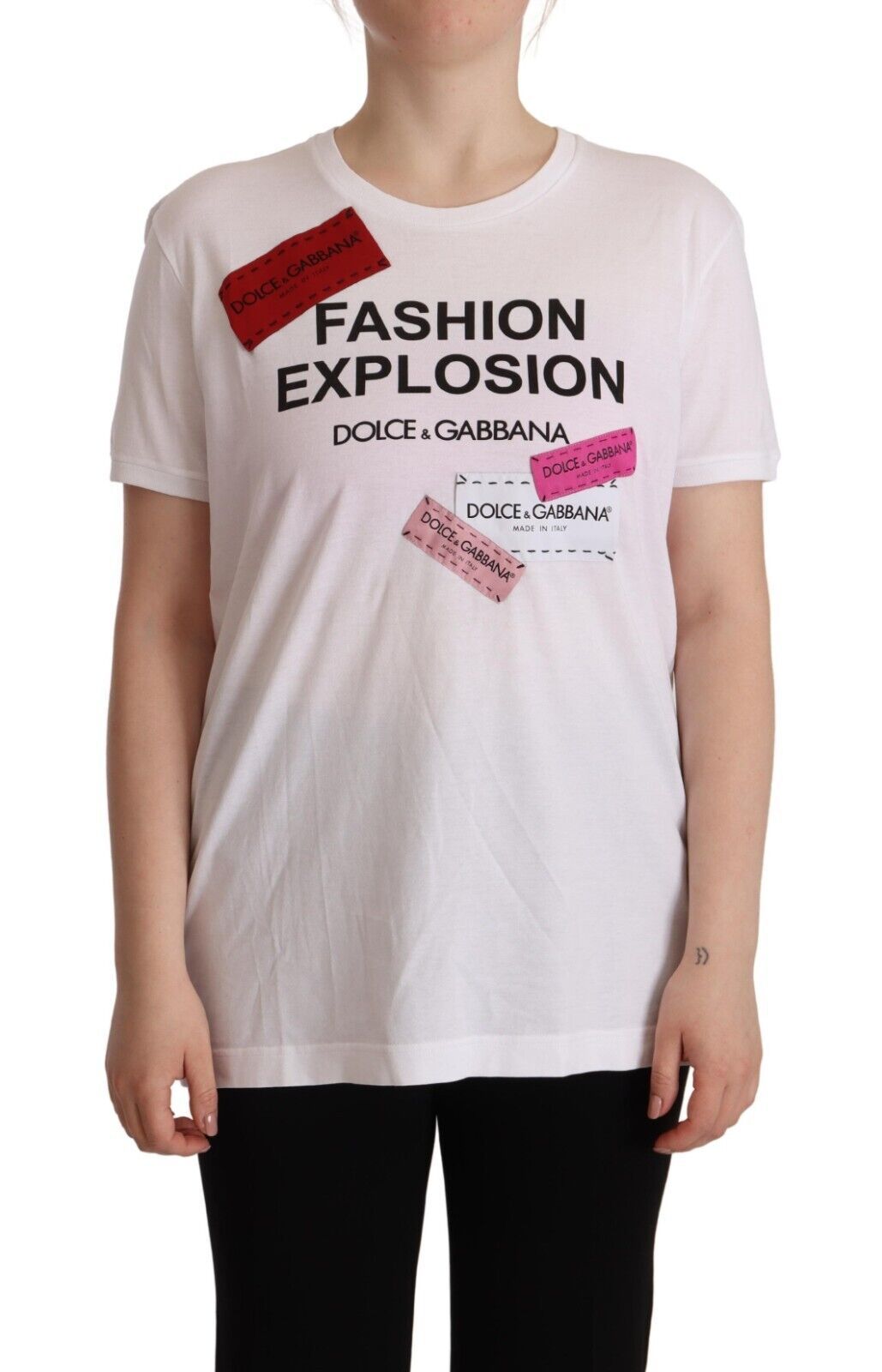 Chic Fashion Explosion Crew Neck Tee