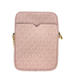 Jet Set Powder Blush Signature Flight Crossbody Handbag Purse Bag