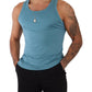 Blue Modal Sleeveless Tank Top T-shirt Underwear