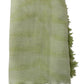 Green Modal Shawl Fringes Women Scarf