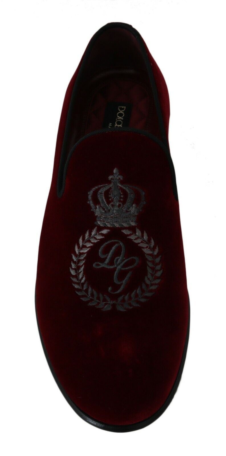 Elegant Bordeaux Velvet Loafers