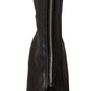 Elegant Black Leather High Boots