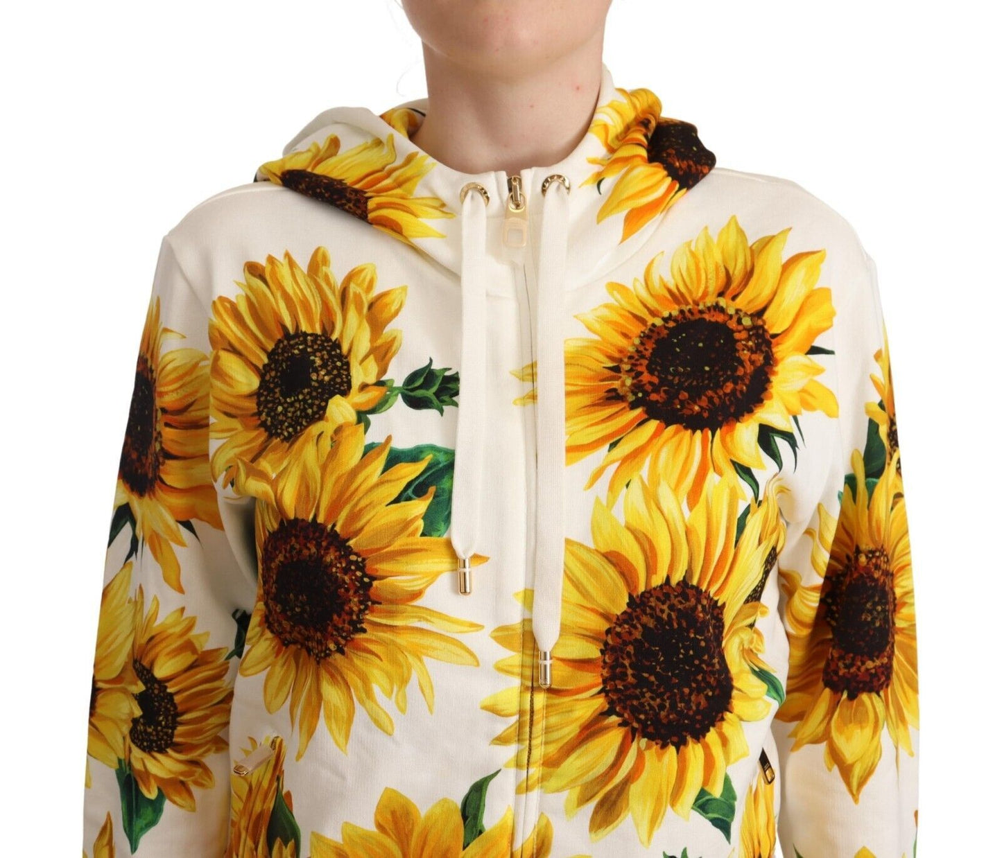 Floral Daisy Sunflower Hooded Sweater