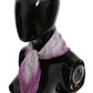 Pink Bandana Head Wrap Foulard Square Scarf