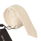 Exquisite Silk Tie in Off White