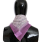 Pink Bandana Head Wrap Foulard Square Scarf