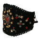 Elegant Crystal Waist Leather Belt