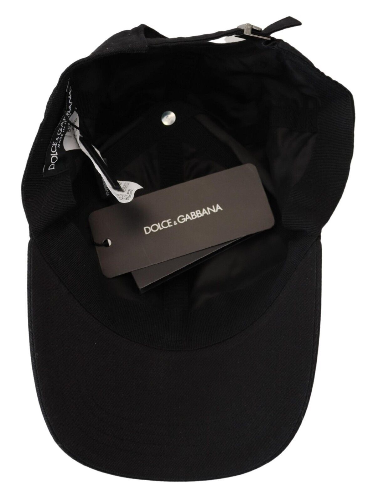 Timeless Black Cotton Baseball Cap