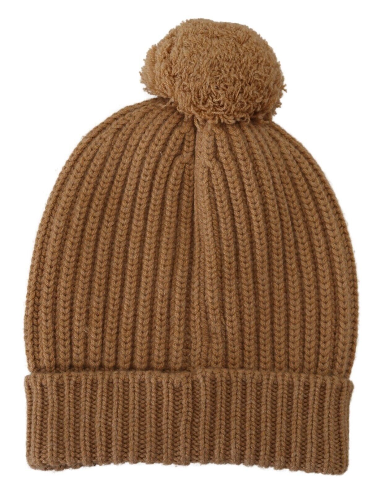 Chic Brown Cashmere Beanie Hat