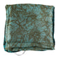 Elegant Blue Cotton Bandana Wrap Shawl