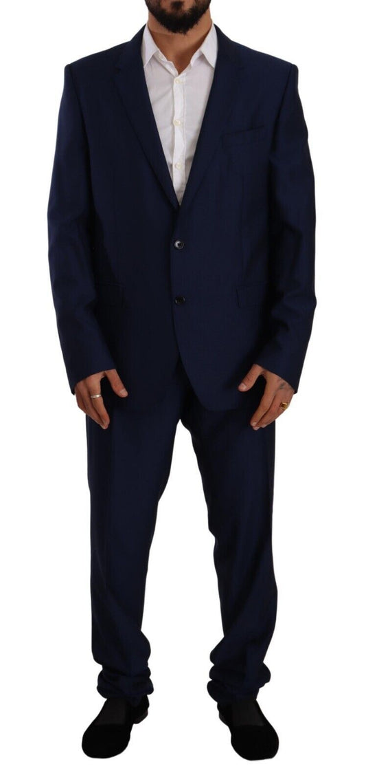 Elegant Martini Wool Two-Piece Men's Suit