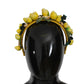 Sicilian Lemon Crystal Diadem Tiara