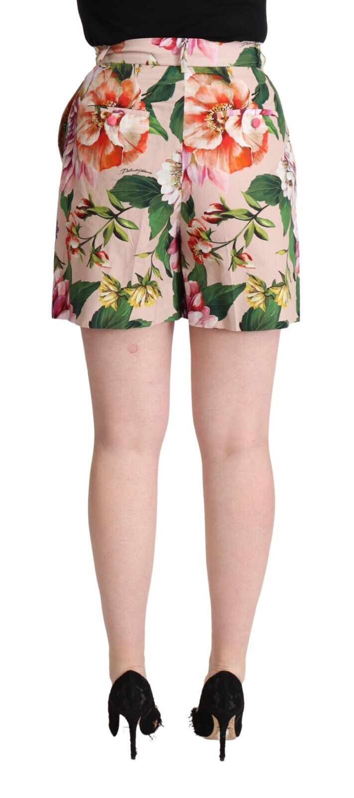 Elegant Fiori Print Bermuda Shorts