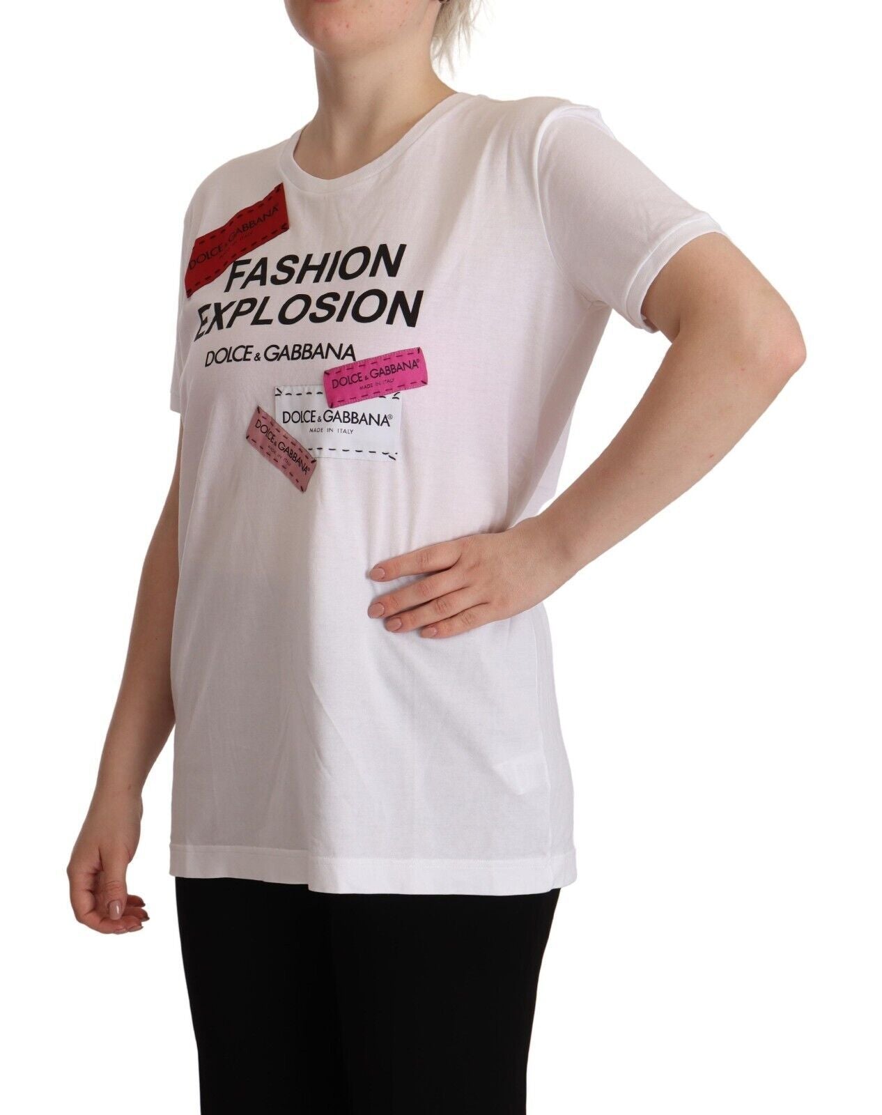 Chic Fashion Explosion Crew Neck Tee