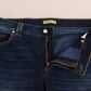 Chic Mid Waist Slim Fit Stretch Jeans