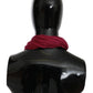 Bordeaux Neck Wrap Shawl Foulard Scarf
