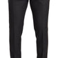 Martini Gray Wool Silk Men's Slim Suit