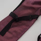 Elegant Magenta Cotton Trousers