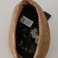 Exquisite Brown Bucket Cap with Floral Lining