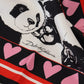 Multicolor Panda Print Silk Shawl Wrap Scarf