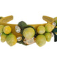 Sicilian Lemon Crystal Diadem Tiara