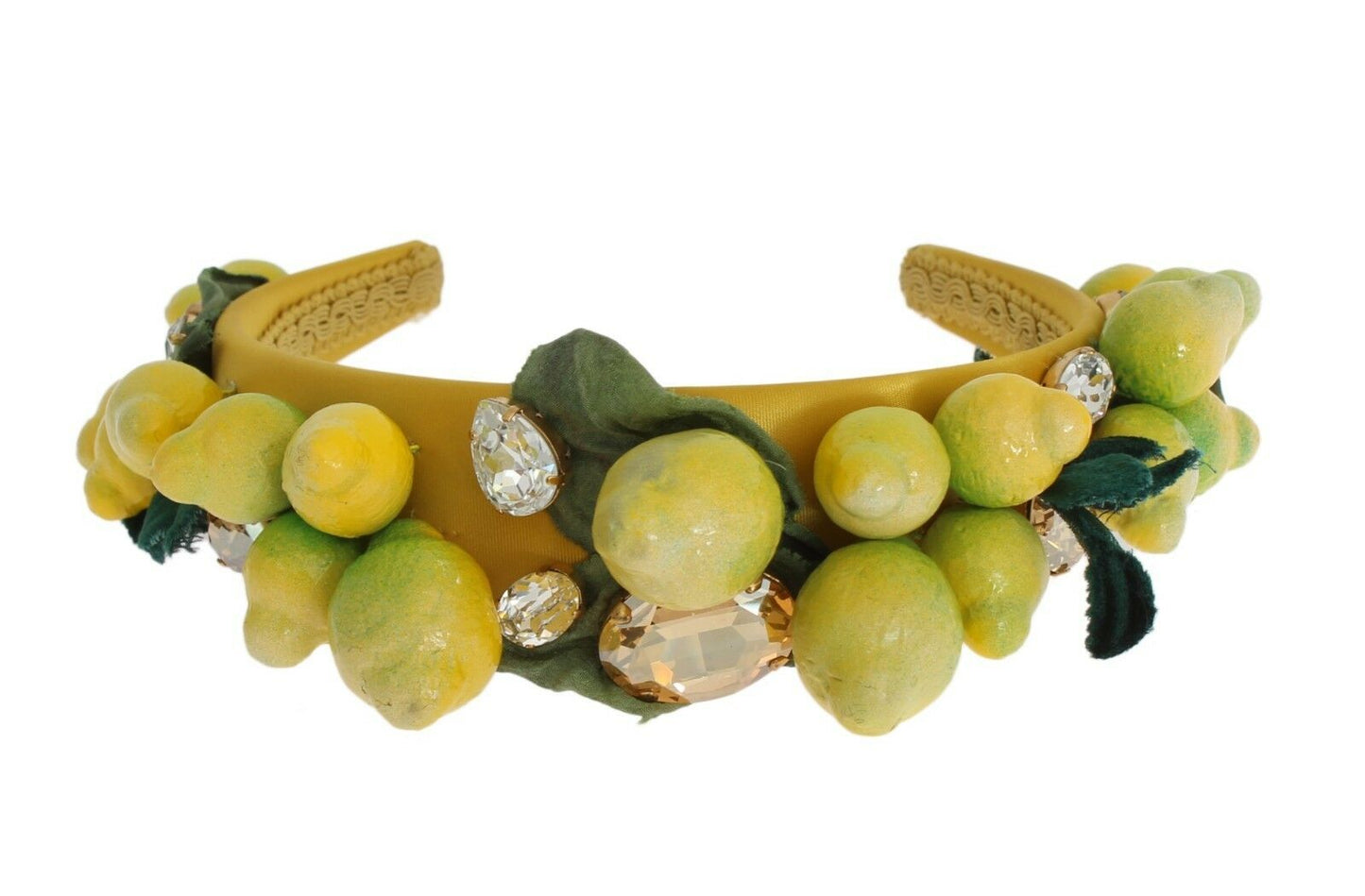 Sicilian Lemon Crystal Diadem Tiara