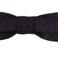 Elegant Silk Blue Bow Tie