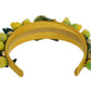 Sicilian Lemon Crystal Diadem Tiara