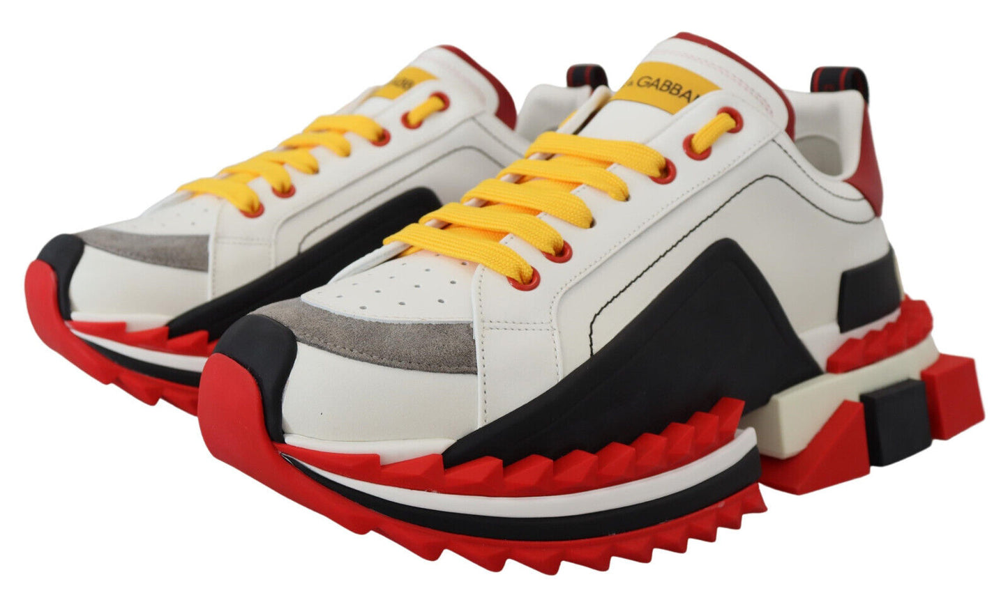 Super King Multicolor Leather Sneakers