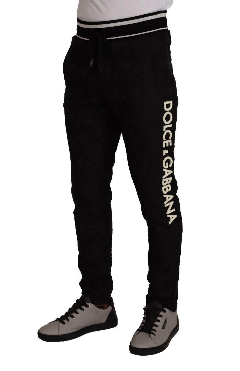 Elegant Black Jogging Sweat Pants