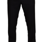 Elegant Slim-Fit Tuxedo Trousers