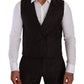 Elegant Purple Wool 3-Piece Men's Suit