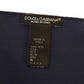 Blue 100% Silk Square Men Handkerchief Scarf