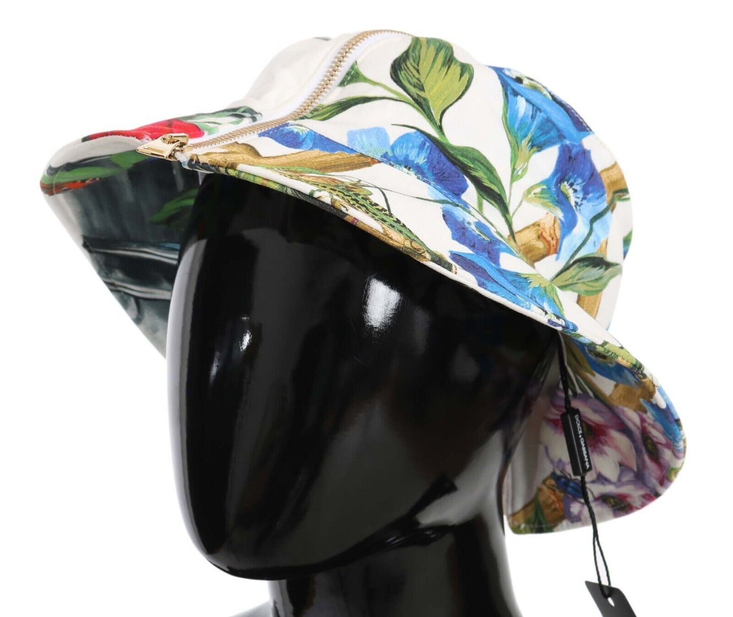 Floral Cotton Stretch Bucket Hat