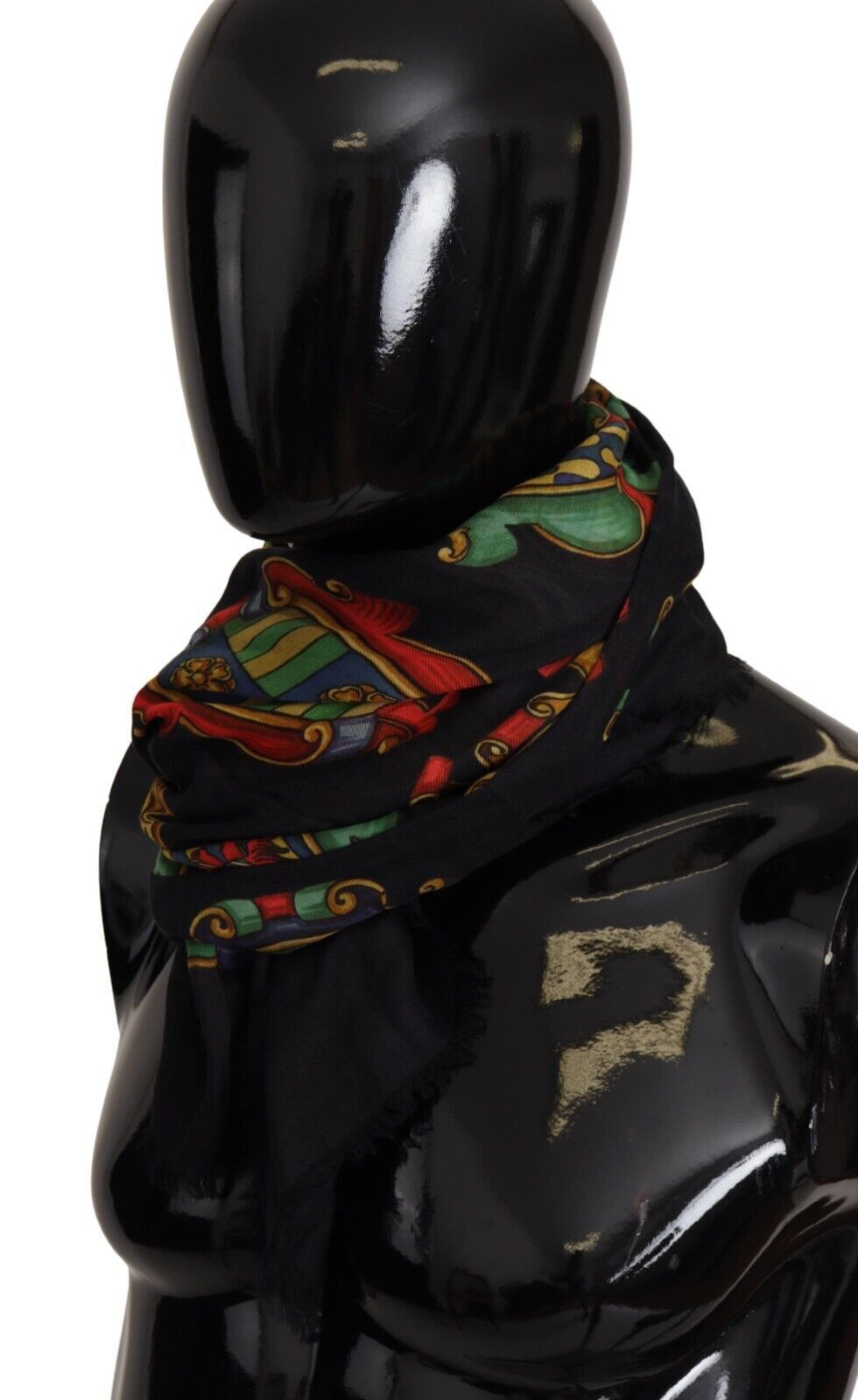 Multicolor Modal-Cashmere Blend Scarf