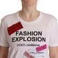 Chic Fashion Explosion Crew Neck Tee