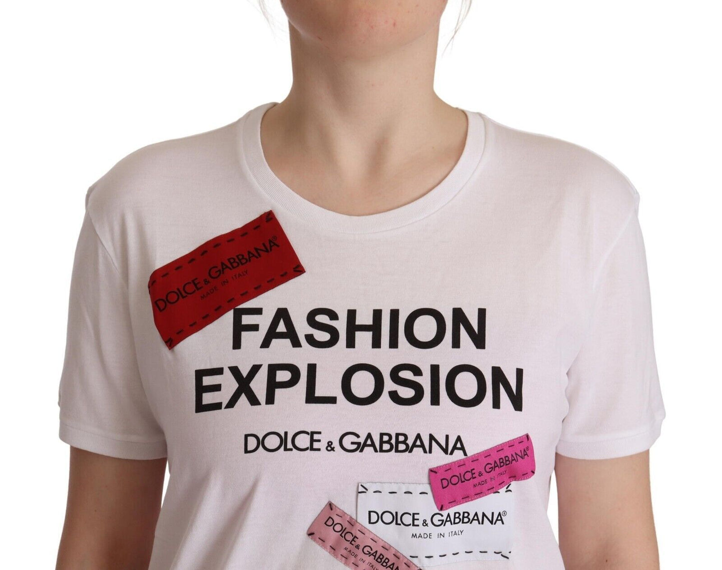 Chic Fashion Explosion Crew Neck Tee