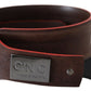 Dark Brown Genuine Leather Belt