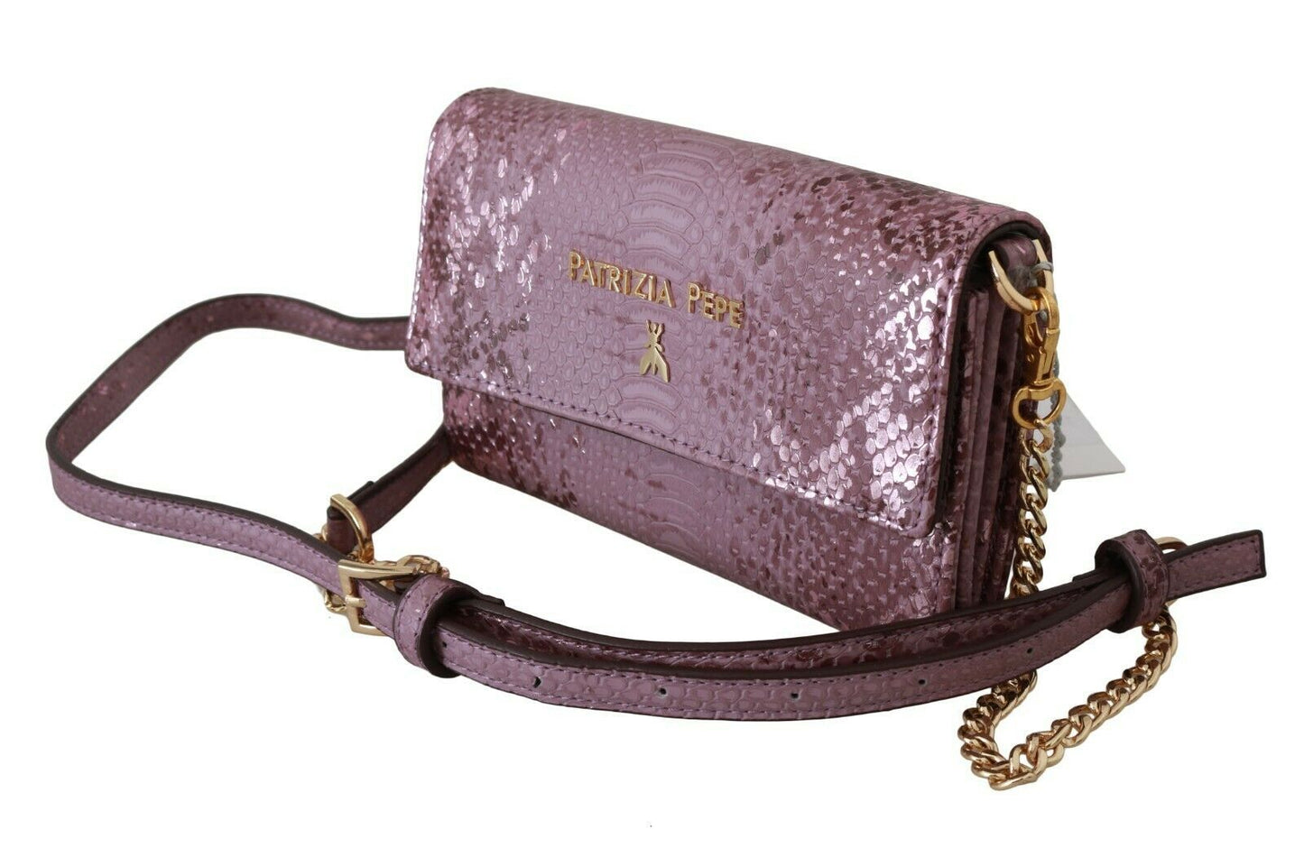 Elegant Purple Crossbody Flap Bag