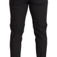 Elegant Gray Slim Fit Wool Suit