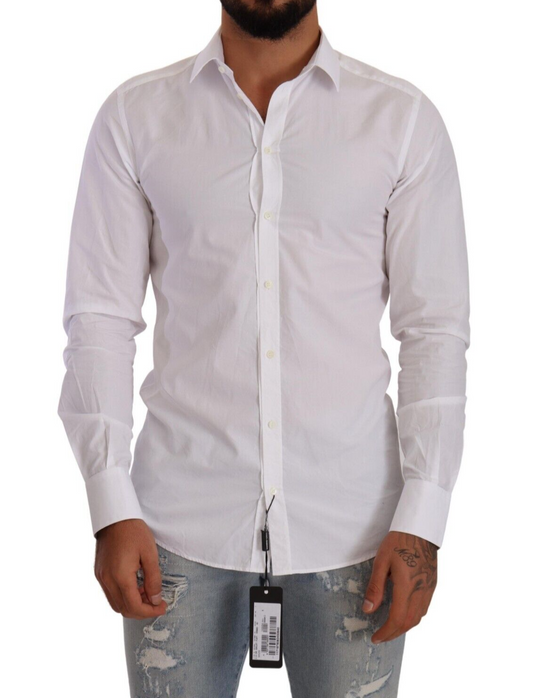 Glamorous Gold Slim Fit Dress Shirt